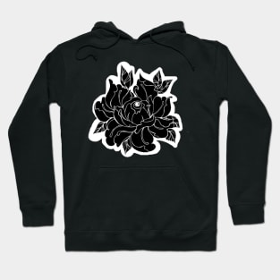  peony and eye Hoodie